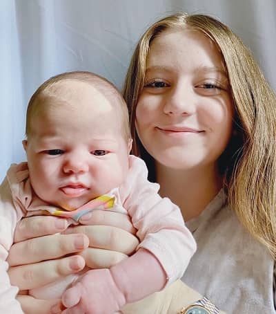 Camryn Clifford with daughter Delilah Rose Clifford