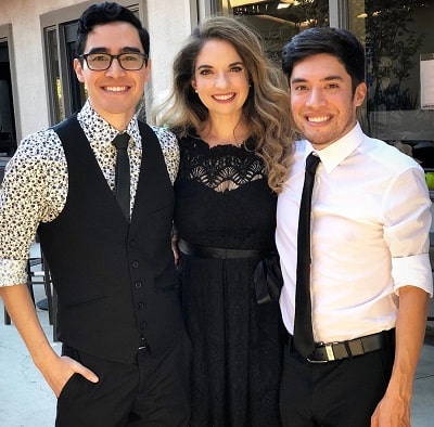 Troy Iwata with Brother Trevor Iwata and Sister Glamand Savvy