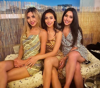 Sam Asghari sisters Farzaneh Asghari, Maddy Asghari and Ellie Asghar