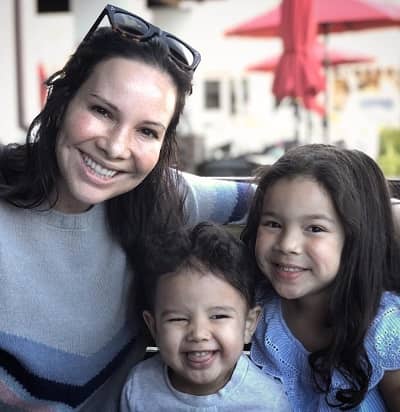 Everly Carganilla with mother Jamie Carganilla and Brother Noah
