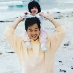 Actress Shannon Dang with father