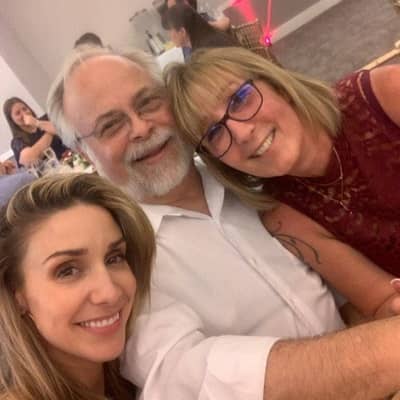 Actress Colby Lemmo with father Don Lemmo and Sue Lemmo