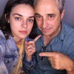 Ava Capri with father Michael Palazzolo