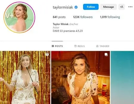 Taylor Misiak Instagram