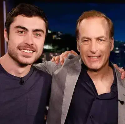 Nate Odenkirk with father Bob Odenkirk