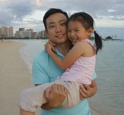 Jayden Zhang father Jerry Zhang and sister Kitty Zhang