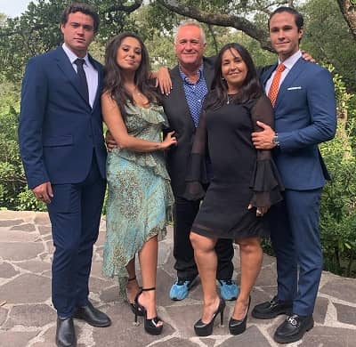 Michael Ronda with parents Davide Ronda, Vicky Escobosa, and siblings Alessa Ronda, Kevin Ronda