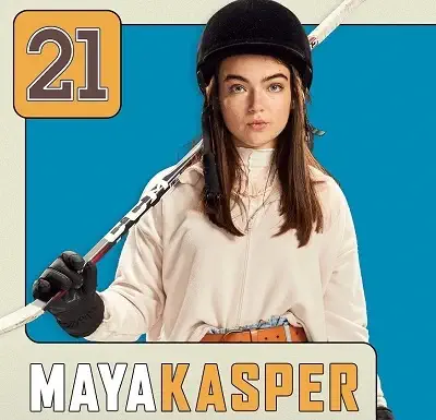 Mighty Ducks Game Changers Actress Taegen Burns as Maya Kasper