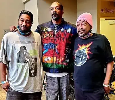 Beverly Tate's kids Snoop Dogg, Bing Worthington and Jerry Wesley Carter