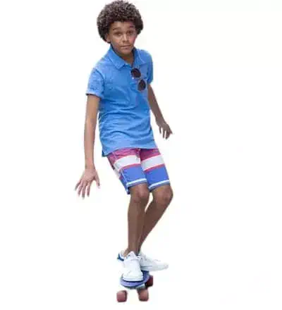 Jaden Michael loves skateboarding
