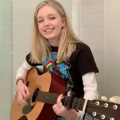 Shay Rudolph loves to play guitar