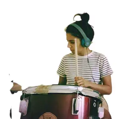 Ritu Arya is also a Drummer