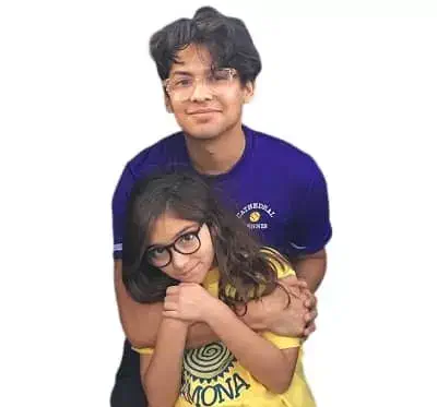 Xolo Mariduena with his sister Oshún Ramirez