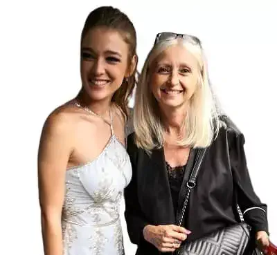 Carla Campra with her mother Patrica Elizalde Ameriso