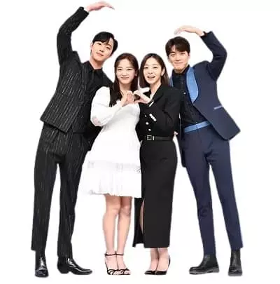 Seol In-ah with Ahn Hyo Seop, Kim Se Jeong and Kim Min Gue