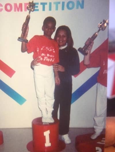Sylvester Powell childhood with mother Roshawn Reedy