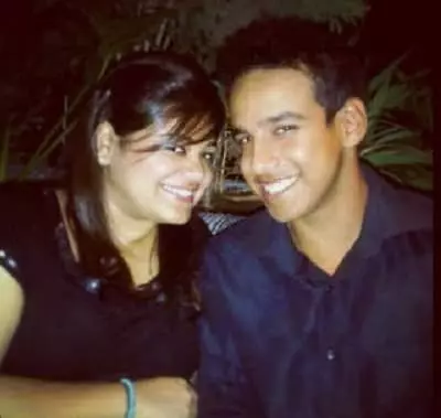 Abhinav Manohar with girlfriend Chandni Shamdasani