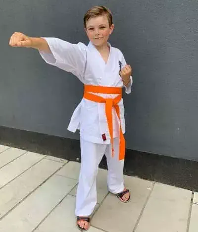 Eryk Pratsko knows karate too