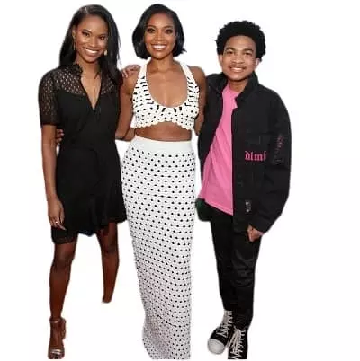 Journee Brown with Gabrielle Union-Wade and Andre Robinson
