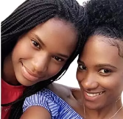Journee Brown with Vicky Jeudy