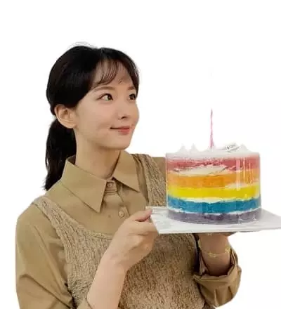 Kim Chae Eun on her birthday