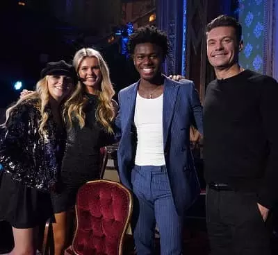 Jay Copeland with Hunter Girl, Kenedi Anderson and Ryan Seacrest