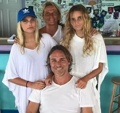 Valentina Zenere with her father Sergio Zenere, mother Nadia Zenere and sister Luciana Zenere