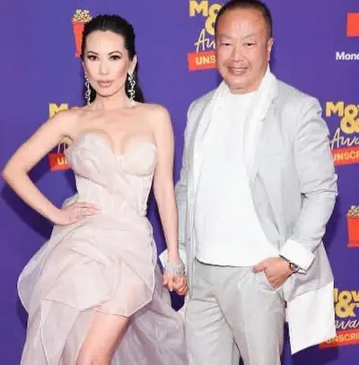 Christine Chiu with her husband Dr Gabriel Chiu