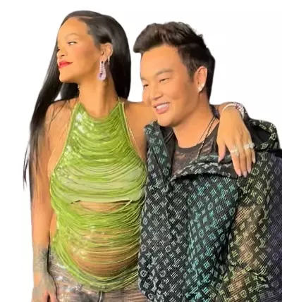 Kane Lim with Rihanna