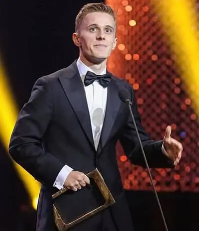 Axel Bøyum won Golden Screen Award