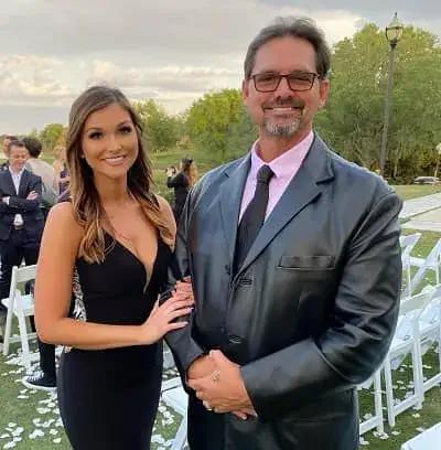Alyssa Snider with her father Christopher Sniderman