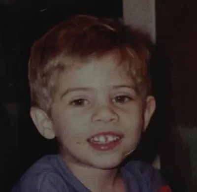 Andres Baida childhood photo