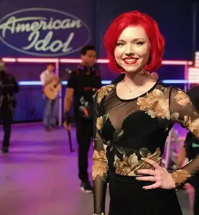 Aubrey Burchell during her American Idol Audition