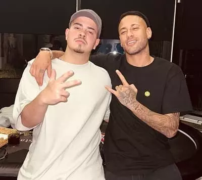 MC Jottapê with Neymar Jr