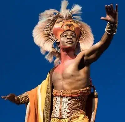 Bradley Gibson in The Lion King