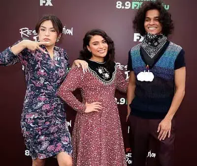 Devery Jacobs with D'pharaoh Woon A Tai and Paulina Alexis