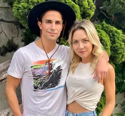 Gio Helou with his wife Tiffany