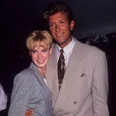 Robyn Griggs Wiley and Walt Willey at the ABC Daytime Fall party in 1991