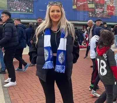 Bonnie Brown during Leicester City FC Match