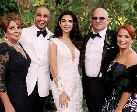 Eilyn Jimenez with her family
