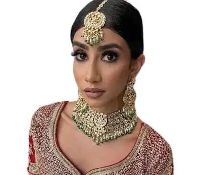 Rhianna Jagpal in a Wedding dress
