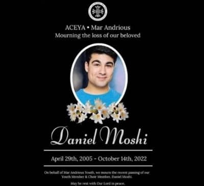Daniel Moshi Obituary