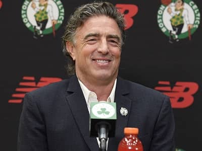 Wyc Grousbeck at Boston Celtics