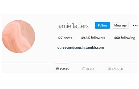 Jamie Flatters Instagram