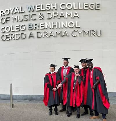 Calum ross at Royal Welsh College of Music and Drama