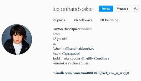 Luxton Handspiker Instagram account