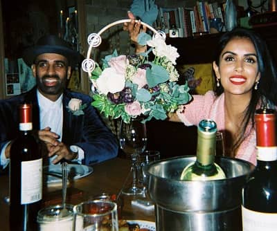 Parveen Kaur with her boyfriend Reza Dahya
