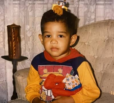 Darius Jackson childhood photo