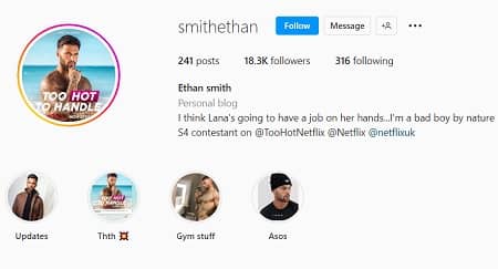 Ethan Smith Instagram