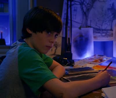 Jack Champion as Kevin in the Night Sitter